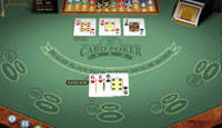Click to Play FREE 3 Card Poker Multi-hand Gold Now!