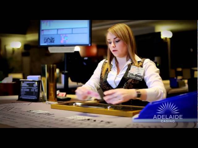 Baccarat Table at Adelaide Casino