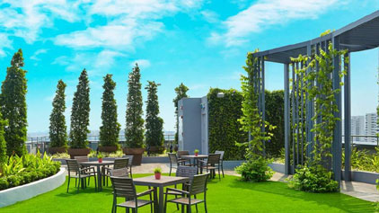 Sky terrace, Genting Hotel Jurong