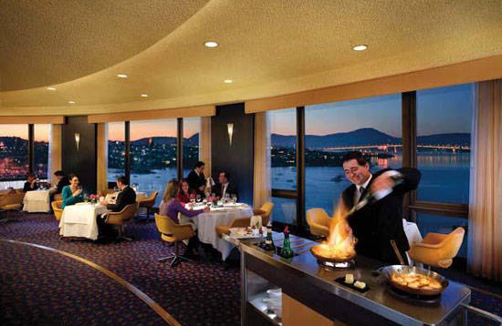 Image Source: bookarestaurant.com The Point Revolving Restaurant