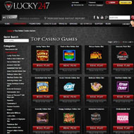 Lucky 247 Lobby