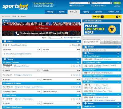 sportsbet screenshots au review mobile